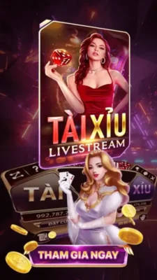 Game tài xỉu livetream tăng phần kịch tính cho game